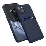 Husa pentru Apple iPhone 13, Silicon, Albastru, 55955.17, Kwmobile fotografia produsului
