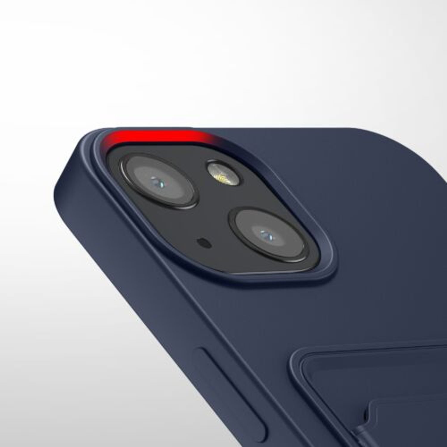Husa pentru Apple iPhone 13, Silicon, Albastru, 55955.17, Kwmobile fotografia produsului View 9 L
