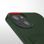 Husa pentru Apple iPhone 13, Silicon, Verde, 55955.80, Kwmobile fotografia produsului View 7 S