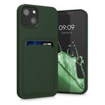 Husa pentru Apple iPhone 13, Silicon, Verde, 55955.80, Kwmobile fotografia produsului View 2 S