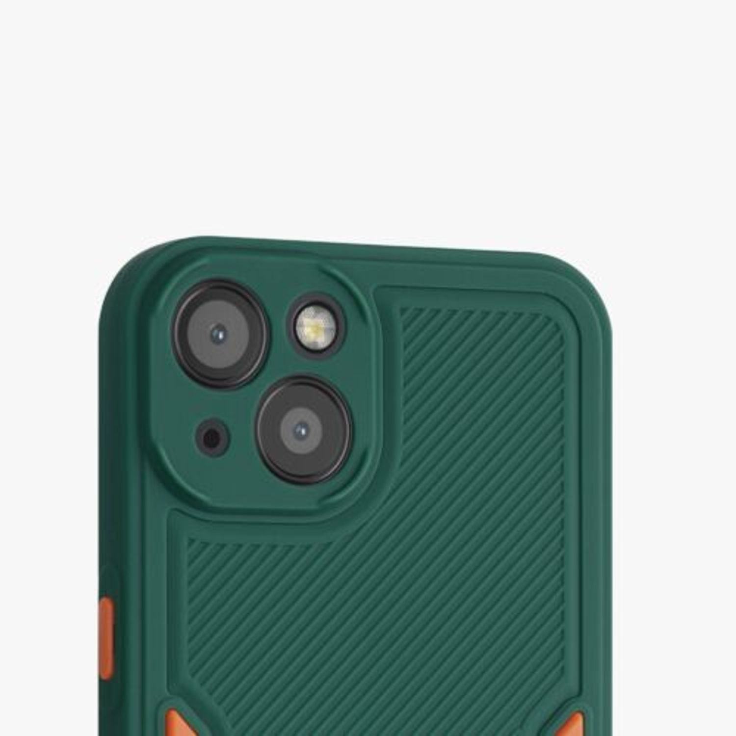 Husa pentru Apple iPhone 13, Silicon, Verde, 56701.07, Kwmobile fotografia produsului View 7 L