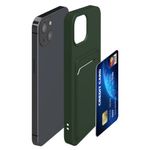 Husa pentru Apple iPhone 13, Silicon, Verde, 55955.80, Kwmobile fotografia produsului View 9 S