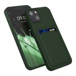 Husa pentru Apple iPhone 13, Silicon, Verde, 55955.80, Kwmobile fotografia produsului