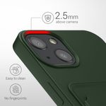 Husa pentru Apple iPhone 13, Silicon, Verde, 55955.80, Kwmobile fotografia produsului View 5 S