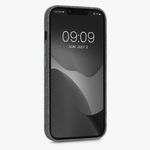 Husa pentru Apple iPhone 13, Textil, Gri, 56771.22, Kwmobile fotografia produsului View 3 S