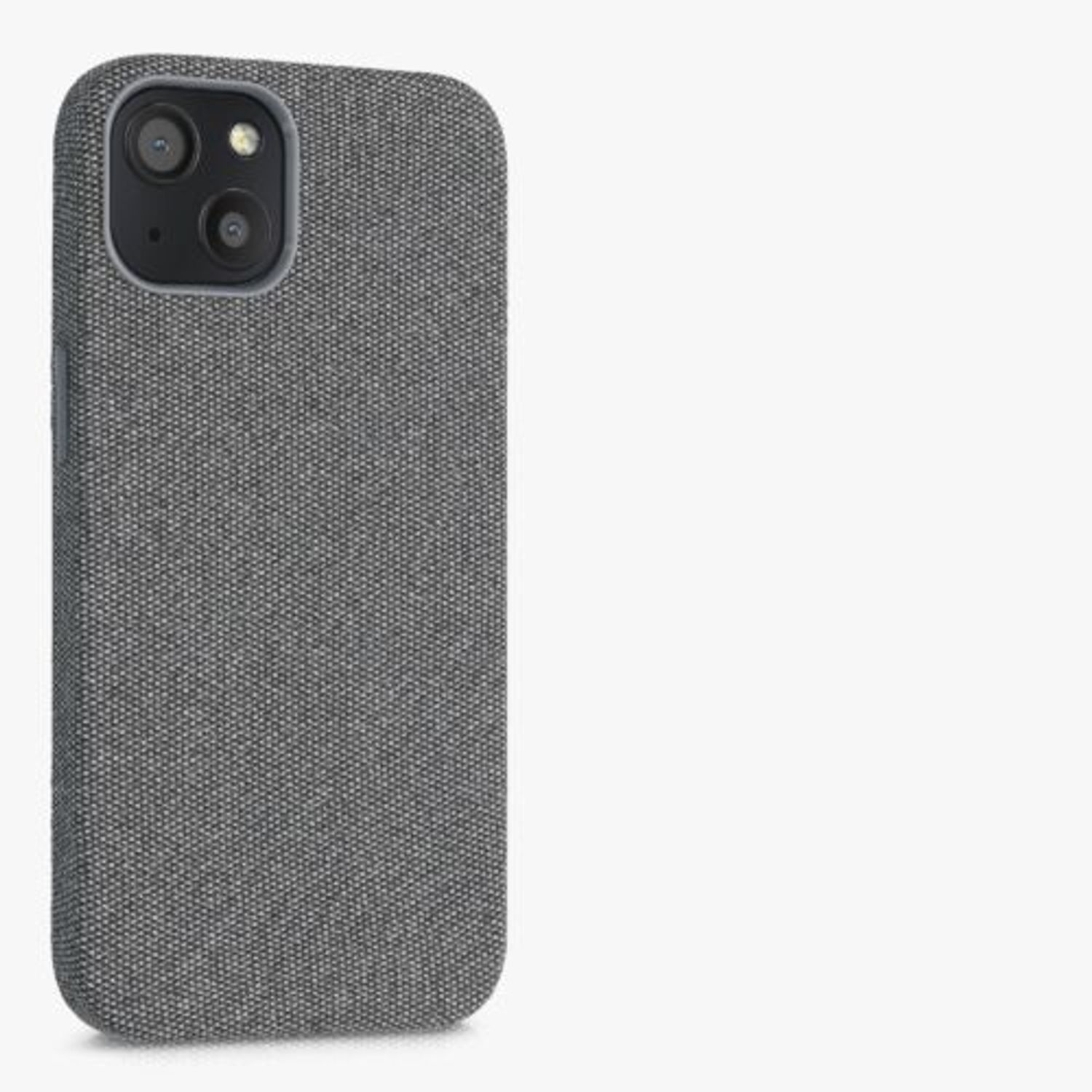 Husa pentru Apple iPhone 13, Textil, Gri, 56771.22, Kwmobile fotografia produsului View 8 L