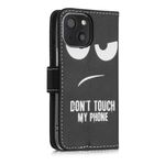 Husa pentru Apple iPhone 13 Mini, Piele ecologica, Negru, 55935.04, Kwmobile fotografia produsului View 3 S