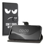 Husa pentru Apple iPhone 13 Mini, Piele ecologica, Negru, 55935.04, Kwmobile fotografia produsului View 2 S