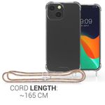 Husa pentru Apple iPhone 13 Mini, Silicon, Transparent, 55932.08, Kwmobile fotografia produsului View 3 S