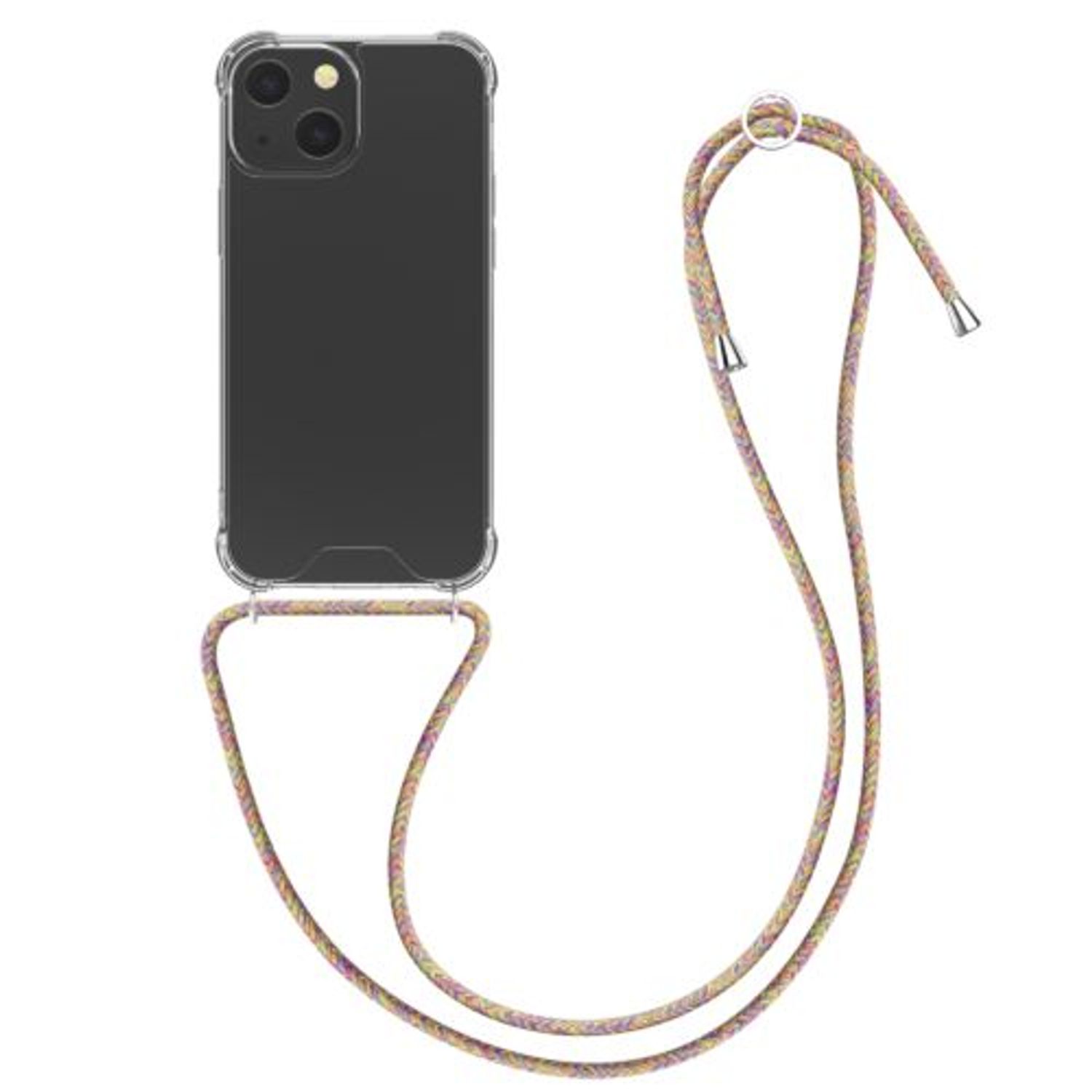 Husa pentru Apple iPhone 13 Mini, Silicon, Transparent, 55932.08, Kwmobile fotografia produsului