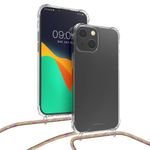 Husa pentru Apple iPhone 13 Mini, Silicon, Transparent, 55932.08, Kwmobile fotografia produsului View 8 S