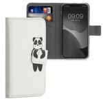 Husa pentru Apple iPhone 13 Mini, Piele ecologica, Alb, 55935.05, Kwmobile fotografia produsului