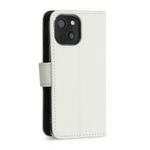 Husa pentru Apple iPhone 13 Mini, Piele ecologica, Alb, 55935.05, Kwmobile fotografia produsului View 7 S