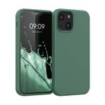Husa pentru Apple iPhone 13 Mini, Silicon, Verde, 55877.166, Kwmobile fotografia produsului