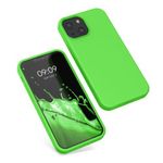 Husa pentru Apple iPhone 13 Mini, Silicon, Verde, 55877.159, Kwmobile fotografia produsului View 2 S