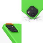 Husa pentru Apple iPhone 13 Mini, Silicon, Verde, 55877.159, Kwmobile fotografia produsului View 7 S
