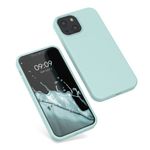 Husa pentru Apple iPhone 13 Mini, Silicon, Verde, 55877.71, Kwmobile fotografia produsului View 2 S