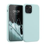 Husa pentru Apple iPhone 13 Mini, Silicon, Verde, 55877.71, Kwmobile fotografia produsului
