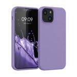 Husa pentru Apple iPhone 13 Mini, Silicon, Mov, 55877.222, Kwmobile fotografia produsului