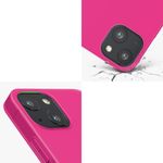Husa pentru Apple iPhone 13 Mini, Silicon, Roz, 55926.77, Kwmobile fotografia produsului View 7 S