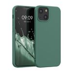Husa pentru Apple iPhone 13 Mini, Silicon, Verde, 55931.166, Kwmobile fotografia produsului