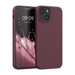 Husa pentru Apple iPhone 13 Mini, Silicon, Violet, 55931.190, Kwmobile fotografia produsului