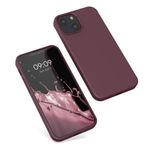 Husa pentru Apple iPhone 13 Mini, Silicon, Violet, 55931.190, Kwmobile fotografia produsului View 2 S