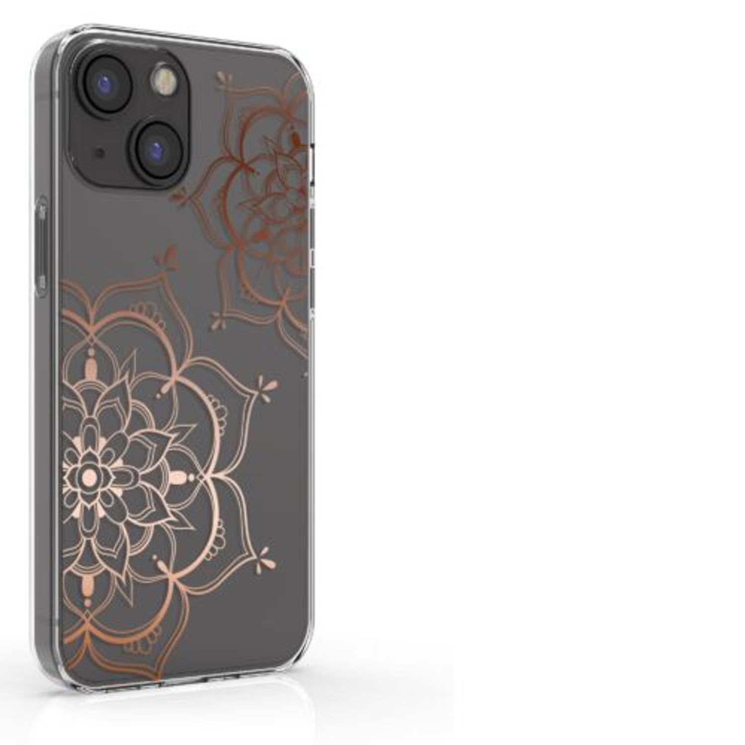 Husa pentru Apple iPhone 13 Mini, Silicon, Transparent, 57142.01, Kwmobile fotografia produsului View 8 L