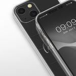 Husa pentru Apple iPhone 13 Mini, Silicon, Transparent, 57142.02, Kwmobile fotografia produsului View 7 S