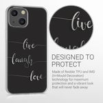 Husa pentru Apple iPhone 13 Mini, Silicon, Transparent, 57142.02, Kwmobile fotografia produsului View 3 S