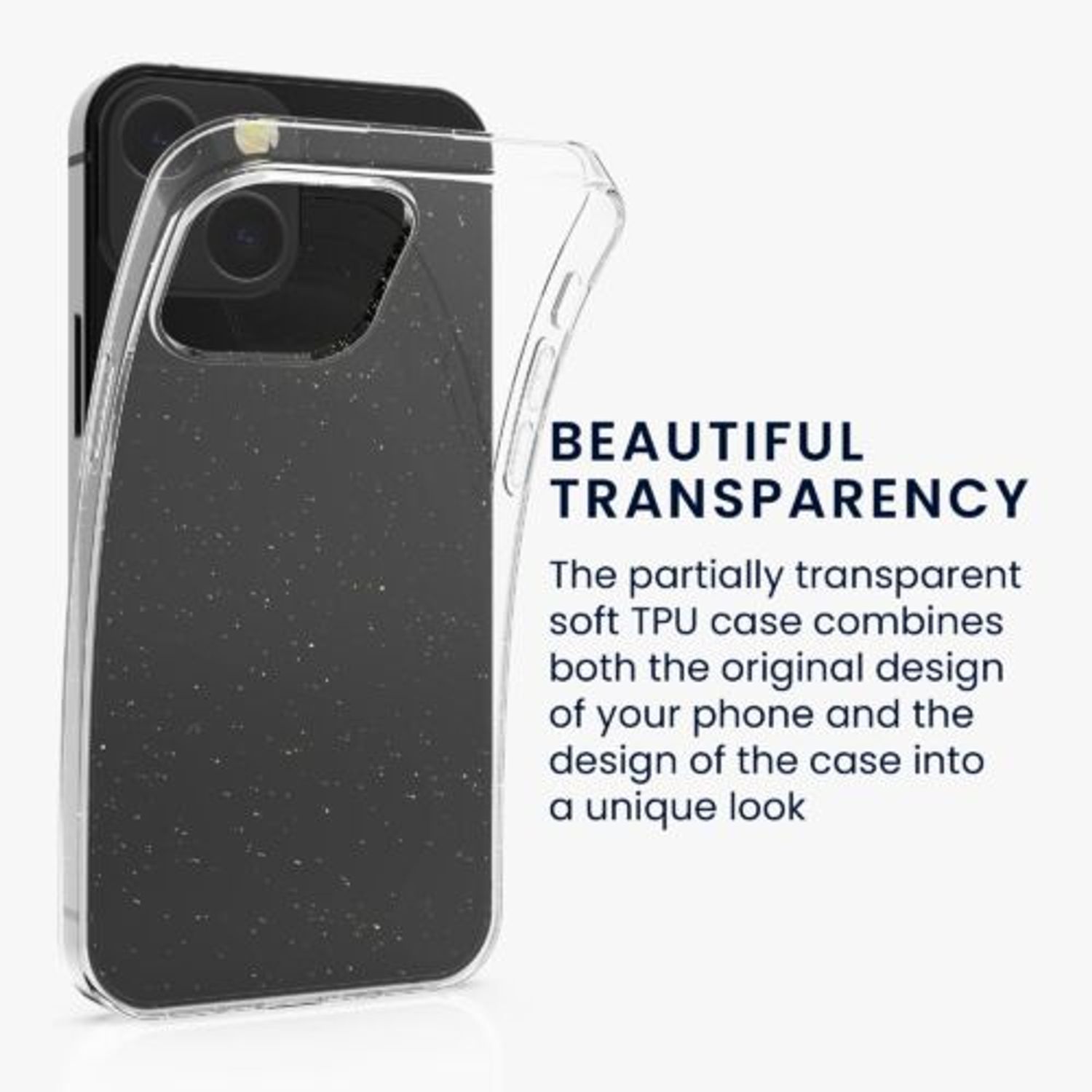Husa pentru Apple iPhone 13 Mini, Silicon, Transparent, 56797.01, Kwmobile fotografia produsului View 2 L