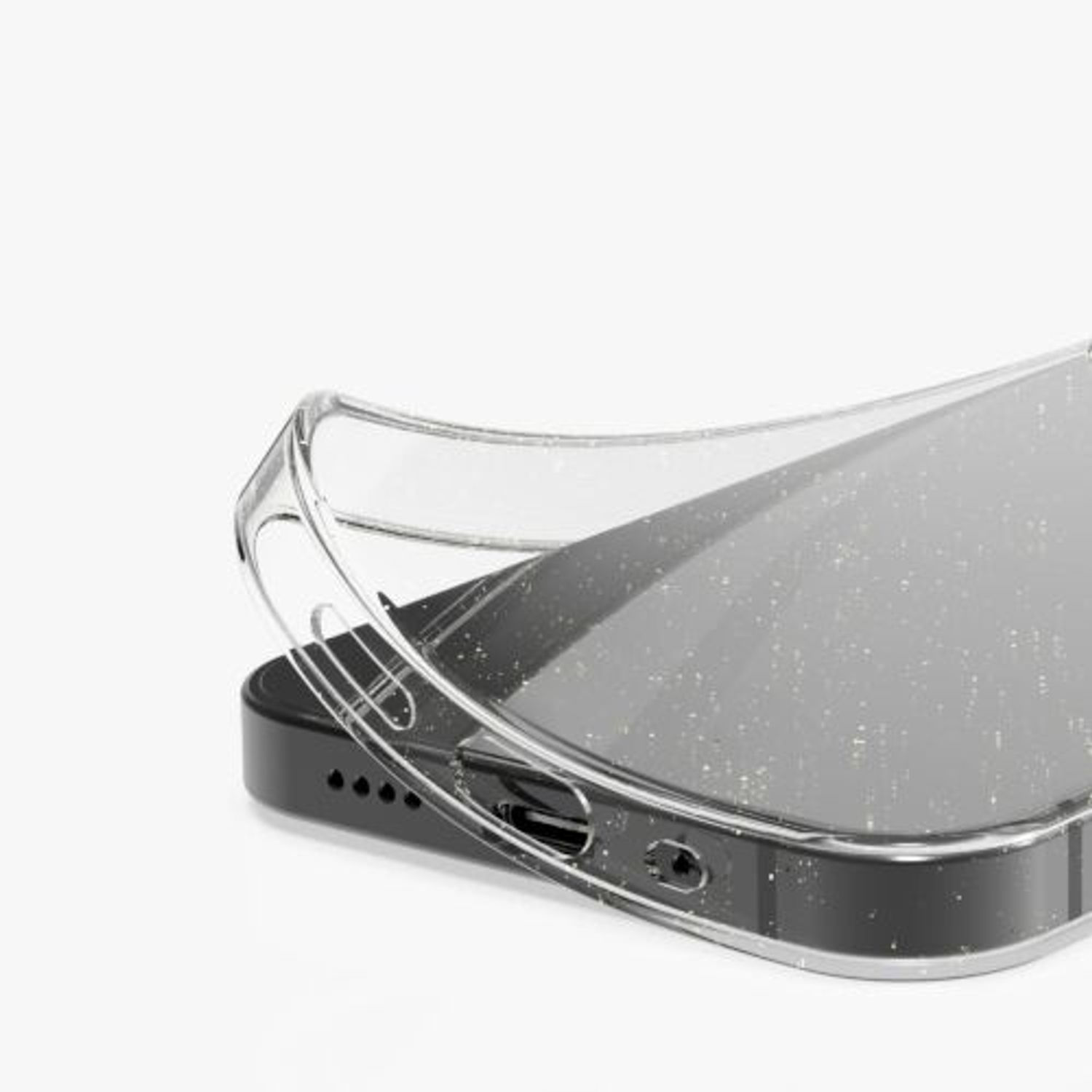 Husa pentru Apple iPhone 13 Mini, Silicon, Transparent, 56797.01, Kwmobile fotografia produsului View 7 L