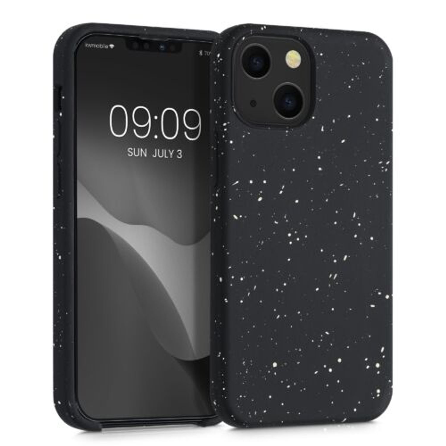 Husa pentru Apple iPhone 13 Mini, Silicon, Negru, 56883.01, Kwmobile fotografia produsului