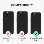 Husa pentru Apple iPhone 13 Mini, Silicon, Multicolor, 56808.01, Kwmobile fotografia produsului View 6 S