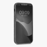 Husa pentru Apple iPhone 13 Mini, Textil, Gri, 56770.22, Kwmobile fotografia produsului View 3 S
