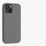Husa pentru Apple iPhone 13 Mini, Textil, Gri, 56770.22, Kwmobile fotografia produsului View 8 S