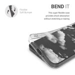 Husa pentru Apple iPhone 13 Pro, Silicon, Alb, 55961.02, Kwmobile fotografia produsului View 3 S