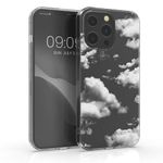 Husa pentru Apple iPhone 13 Pro, Silicon, Alb, 55961.02, Kwmobile fotografia produsului