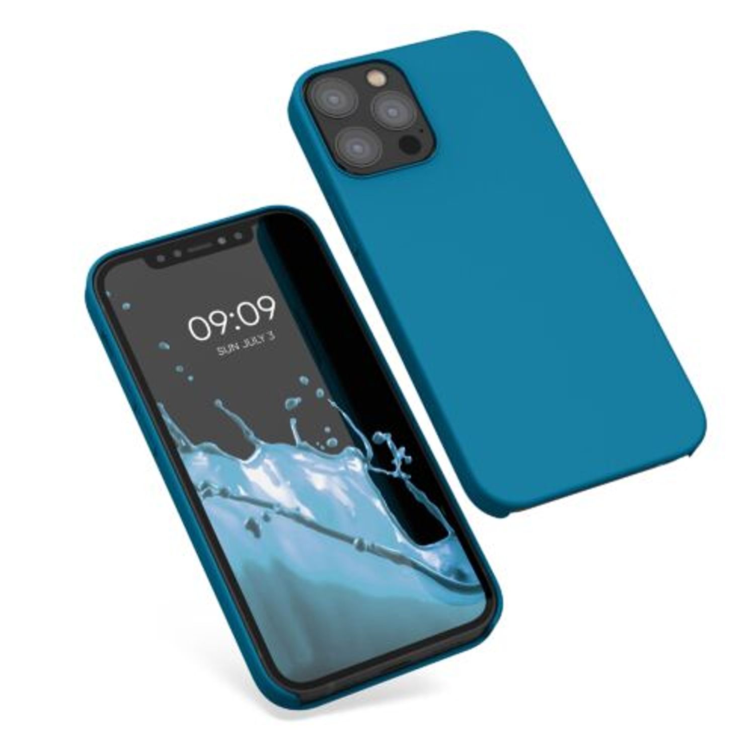 Husa pentru iPhone 12/iPhone 12 Pro, Silicon, Albastru, 52641.224 fotografia produsului View 2 L