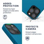 Husa pentru iPhone 12/iPhone 12 Pro, Silicon, Albastru, 52641.224 fotografia produsului View 4 S