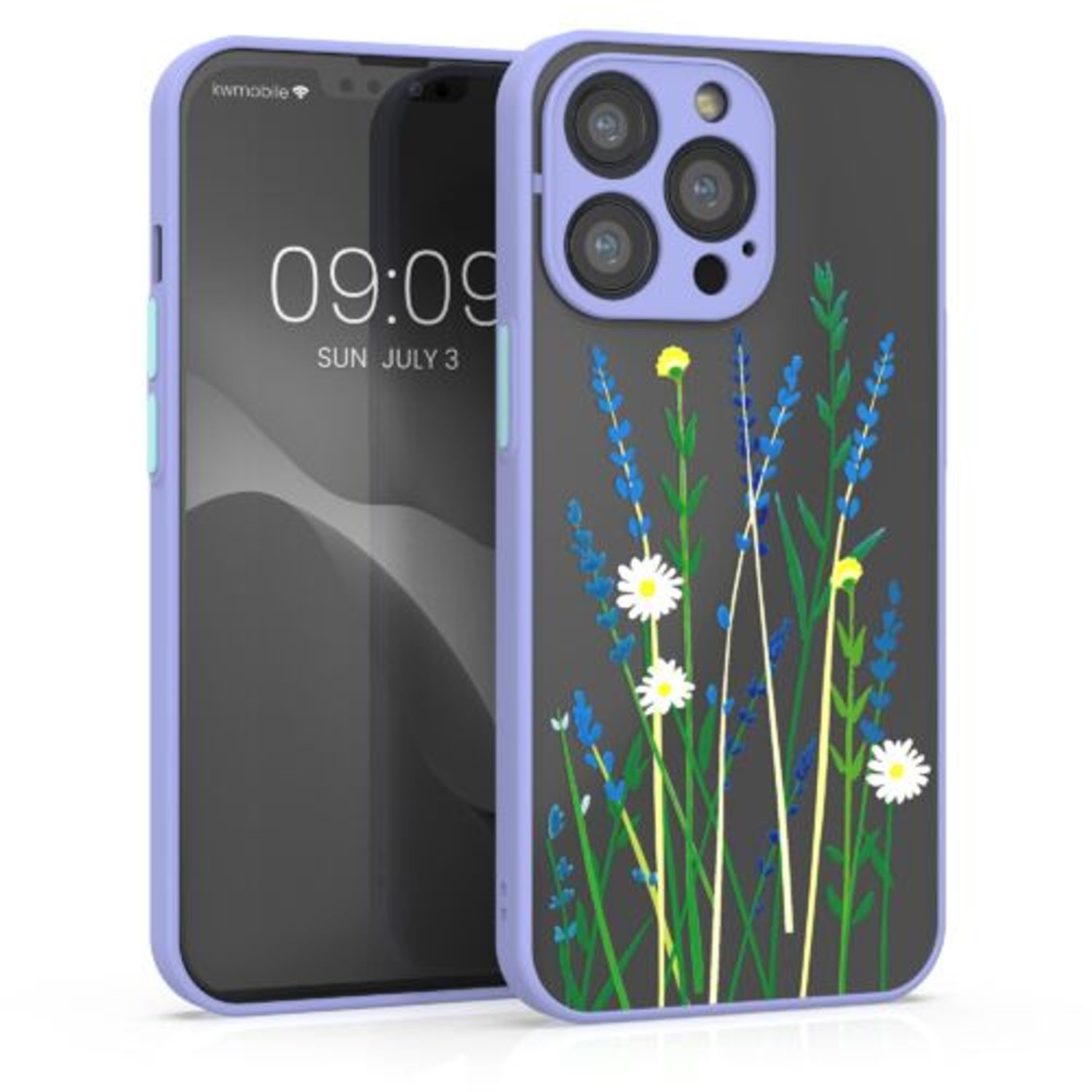 Husa pentru Apple iPhone 13 Pro, Silicon, Multicolor, 56498.01, Kwmobile fotografia produsului