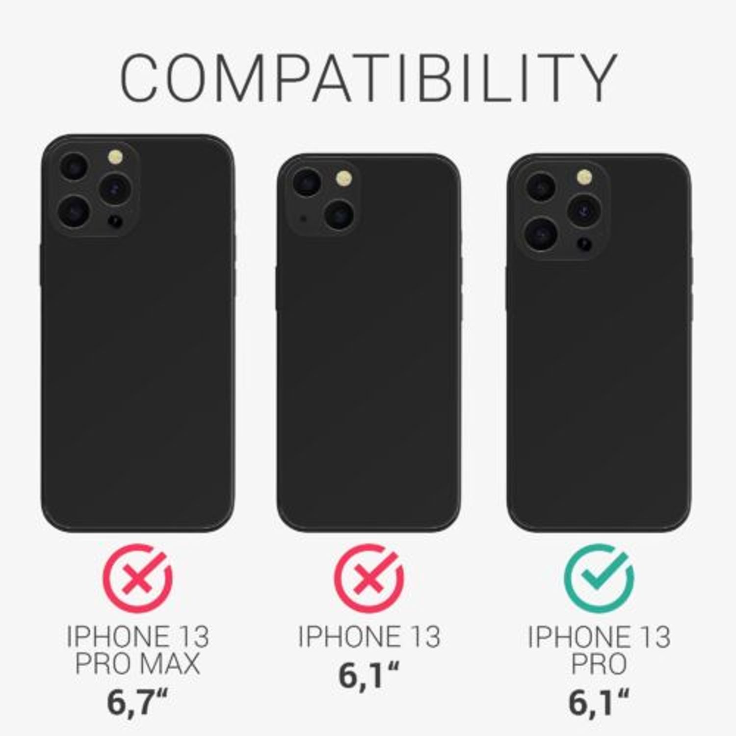 Husa pentru Apple iPhone 13 Pro, Lemn, Rosu, 55968.20, Kwmobile fotografia produsului View 4 L