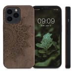 Husa pentru Apple iPhone 13 Pro, Lemn, Maro, 55967.06, Kwmobile fotografia produsului View 2 S