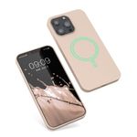 Husa pentru Apple iPhone 13 Pro, Silicon, Crem, 56560.10, Kwmobile fotografia produsului View 11 S