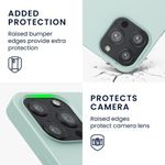 Husa pentru Apple iPhone 13 Pro, Silicon, Verde, 56560.200, Kwmobile fotografia produsului View 5 S