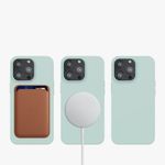 Husa pentru Apple iPhone 13 Pro, Silicon, Verde, 56560.200, Kwmobile fotografia produsului View 11 S