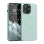 Husa pentru Apple iPhone 13 Pro, Silicon, Verde, 56560.200, Kwmobile fotografia produsului