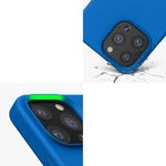 Husa pentru Apple iPhone 13 Pro, Silicon, Albastru, 55880.228, Kwmobile fotografia produsului View 9 S