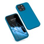 Husa pentru Apple iPhone 13 Pro, Silicon, Albastru, 55880.224, Kwmobile fotografia produsului View 2 S