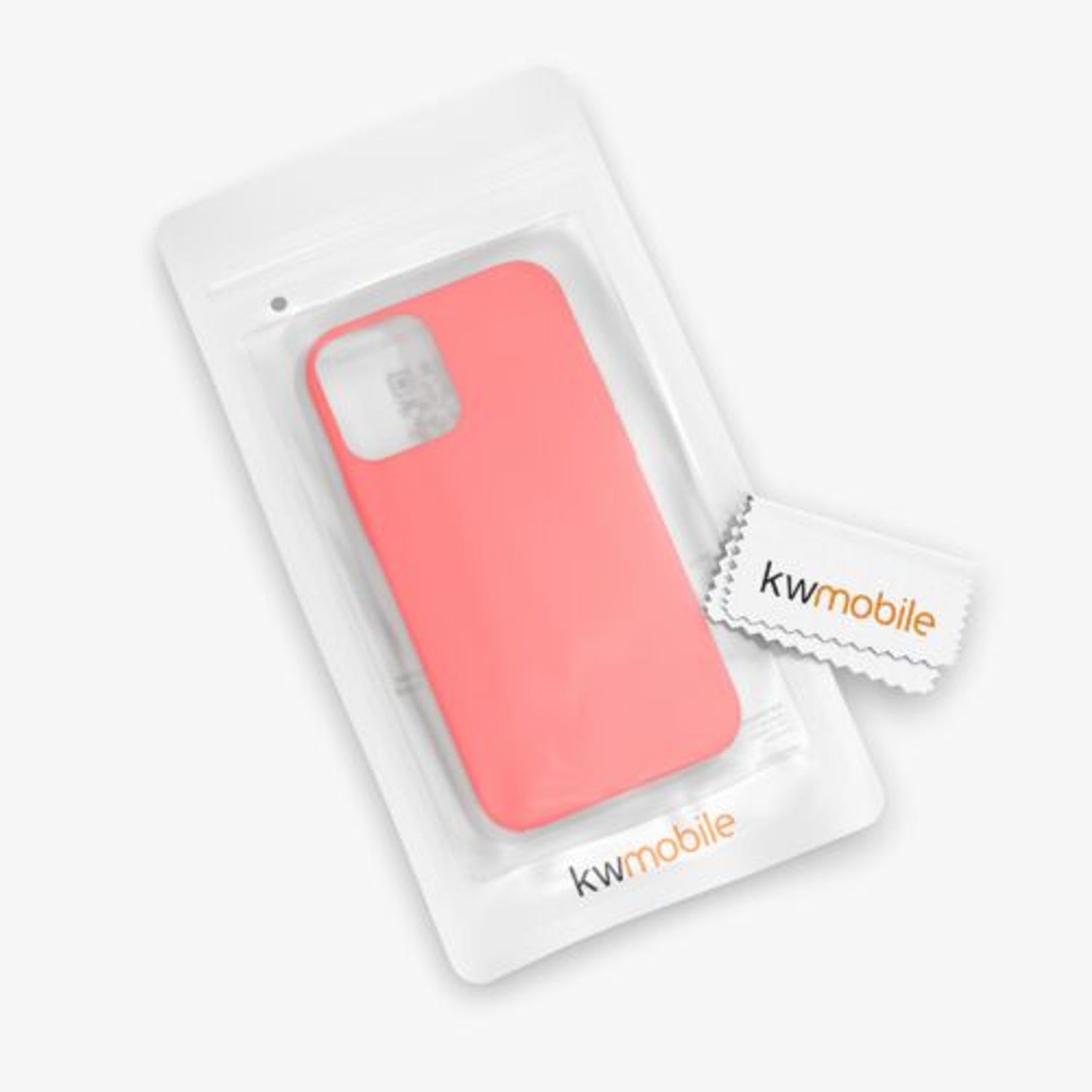 Husa pentru iPhone 12/iPhone 12 Pro, Silicon, Roz, 52641.141 fotografia produsului View 6 L